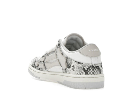 AMIRI Skel Top Low Snake Alabaster