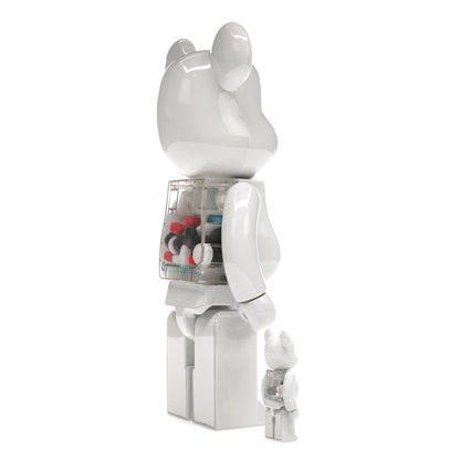 Bearbrick PiL 100% & 400% Set Chrome Ver.