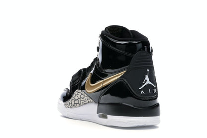 Jordan Legacy 312 Black Gold Patent (GS)