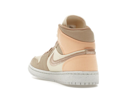 Jordan 1 Mid SE Canvas Khaki (Women's)