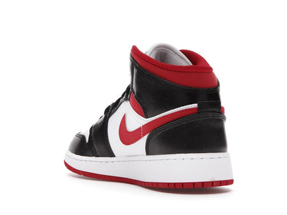 Jordan 1 Mid Gym Red Black White (GS)