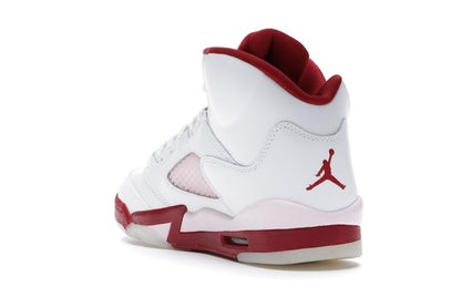 Jordan 5 Retro White Pink Red (GS)