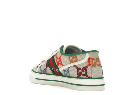 Gucci Tennis 1977 GG Logo White Multi