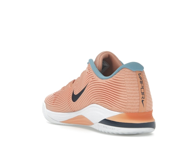 Nike Court Vapor 12 Clay Apricot Agate White Denim Turquoise Obsidian