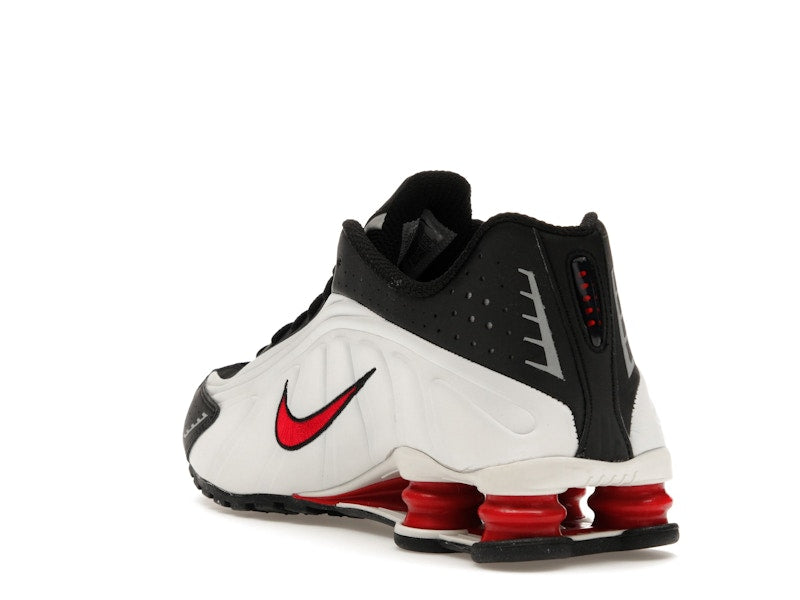 Nike Shox R4 Platinum Tint University Red Black