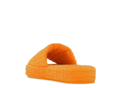 Bottega Veneta Resort Sponge Slide Tangerine