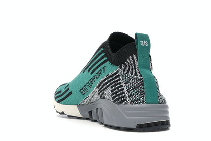 adidas EQT Support Sock Core Black Sub Green