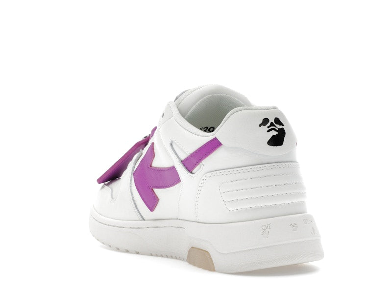 OFF-WHITE Out Of Office OOO Low Tops White Purple (Women's)