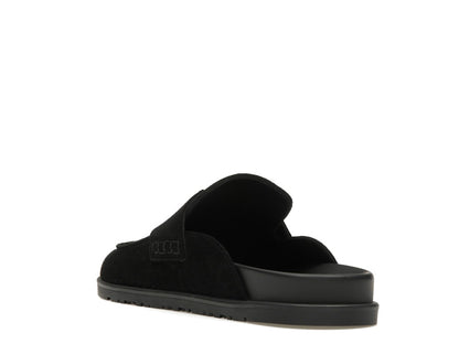 Hermes Go Mule Noir Suede Calkfskin (Men's)