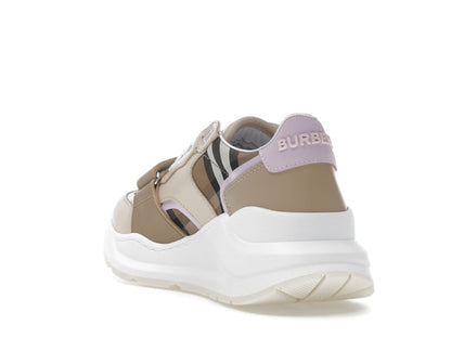 Burberry Ramsey Vintage Check Sneaker Beige Taupe Brown (Women's)