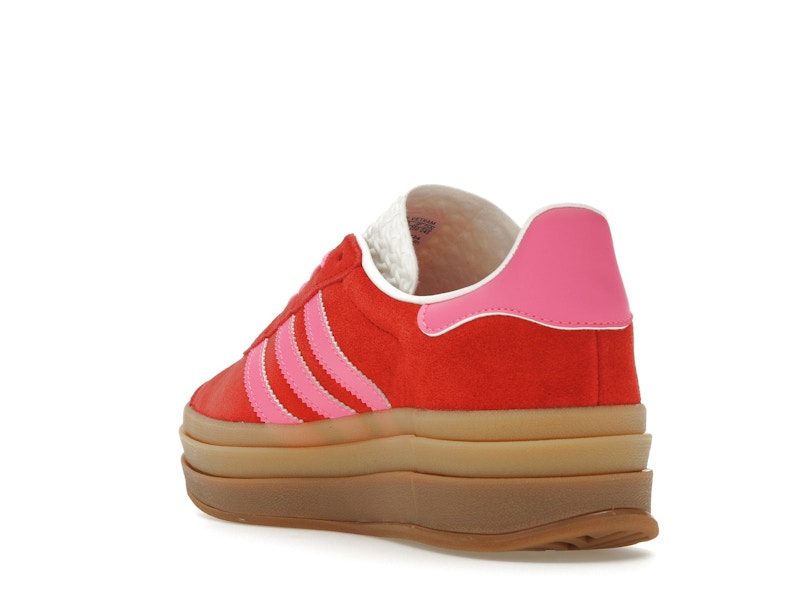adidas Gazelle Bold Collegiate Red Lucid Pink (Women's)