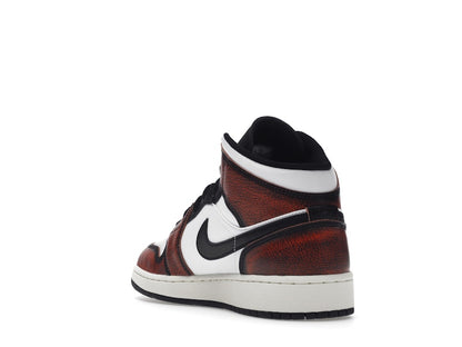 Jordan 1 Mid Wear-Away Chicago (GS)