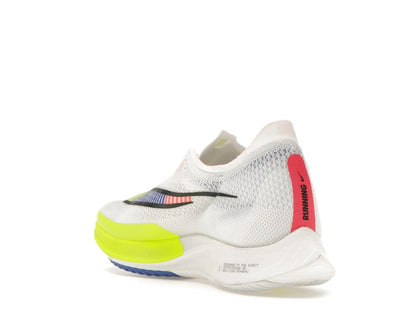 Nike ZoomX Streakfly Premium White Volt Racer Blue