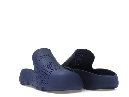 Burberry Stingray Perforated Slides Blue