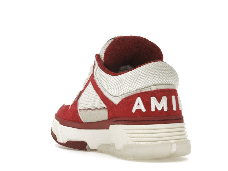 AMIRI MA-1 Deep Red Quad Monogram Print