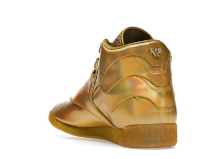 Reebok Freestyle Hi DC Wonder Woman Gold (Women's)