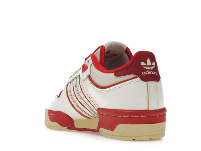 adidas Rivalry Low 86 Core White Off White Team Power Red