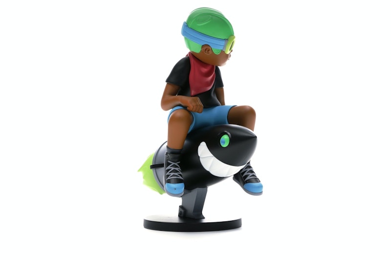 Hebru Brantley x Billionaire Boys Club x Bait Beyond The Beyond Fly Boy Figure 9 Inches Black/Multi
