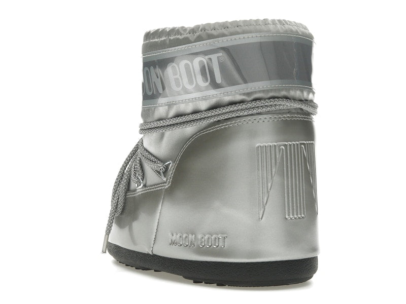 Moon Boot Icon Low Boot Glance Silver