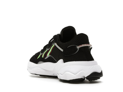 adidas Ozweego Core Black Solar Green (GS)