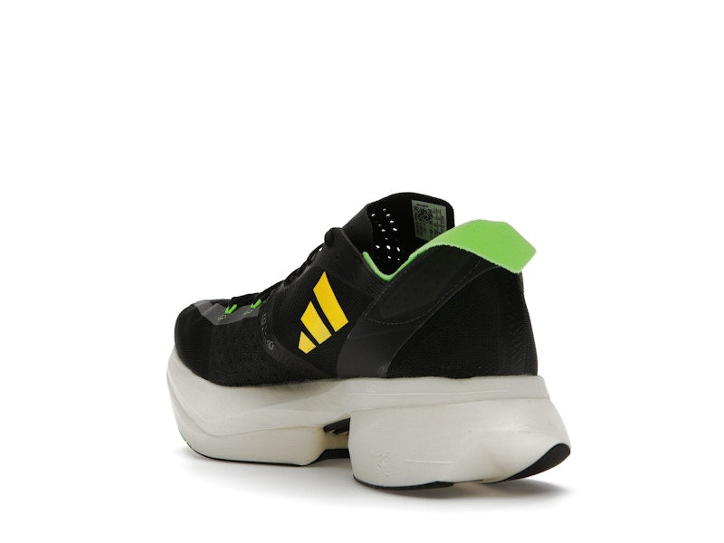 adidas Adios Pro 3 Black Beam Yellow Solar Green