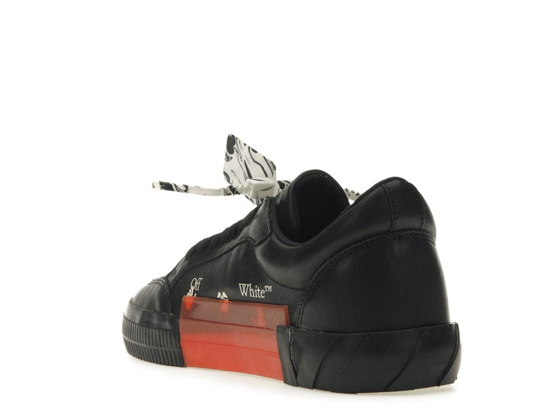 OFF-WHITE Vulc Low Black/Blue Leather SS21