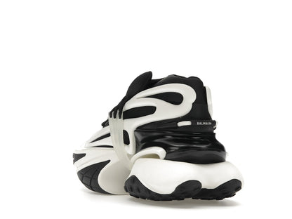 Balmain Unicorn Low-Top Black White