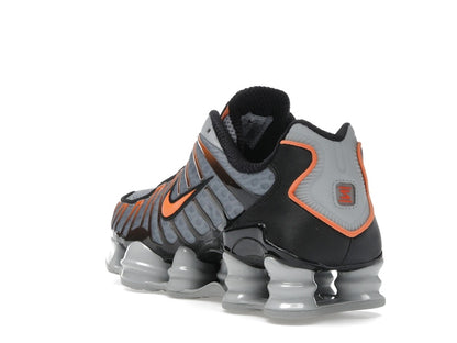 Nike Shox TL Light Smoke Grey Black Bright Mandarin