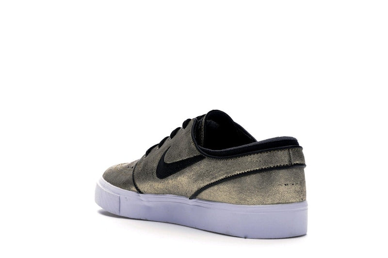 Nike SB Stefan Janoski Zoom Leather Metallic Gold