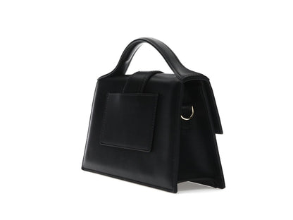 Jacquemus Le Grand Bambino Crossbody Strap Handbag Black