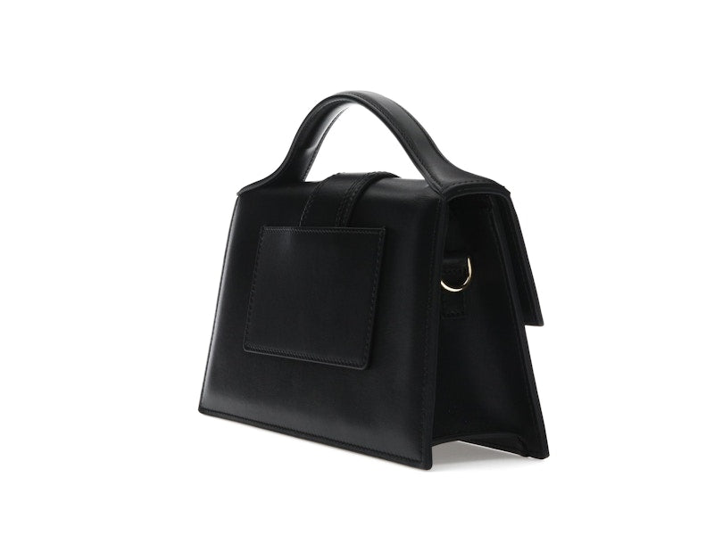 Jacquemus Le Grand Bambino Crossbody Strap Handbag Black