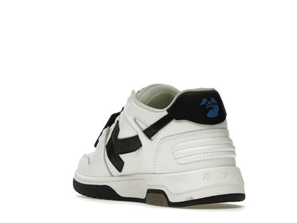 OFF-WHITE Out Of Office OOO 30 MM Low Tops Black White Blue