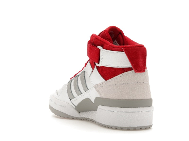 adidas Forum Mid White Red Grey