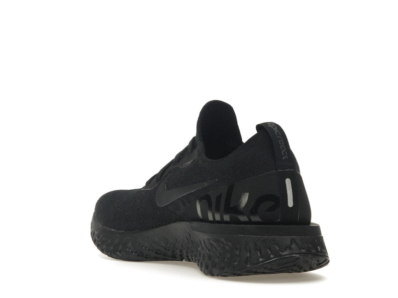 Nike Epic React Flyknit Triple Black