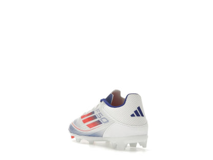 adidas F50 League Multi-Ground Cloud White Solar Red Lucid Blue (GS)
