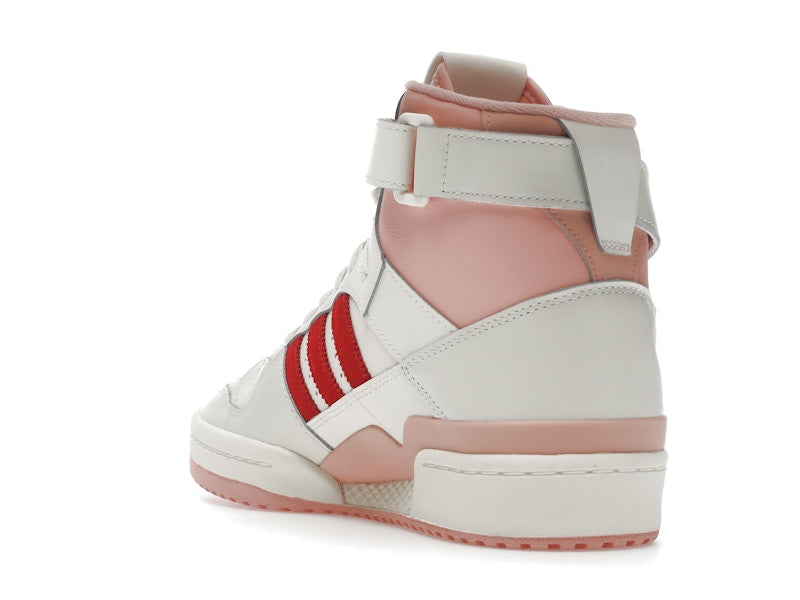 adidas Forum 84 Hi Off White Pink Red