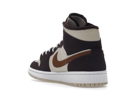 Jordan 1 Mid SE Brown Basalt Oatmeal (Women's)