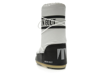Moon Boot Icon Nylon Boot Black White