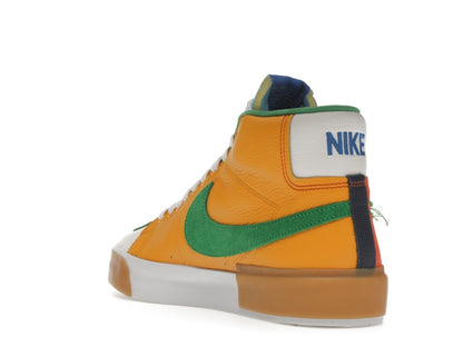 Nike SB Zoom Blazer Mid Edge Safety Orange University Gold