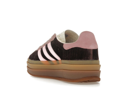 adidas Gazelle Bold Shadow Brown Warm Clay Glow Pink (Women's)