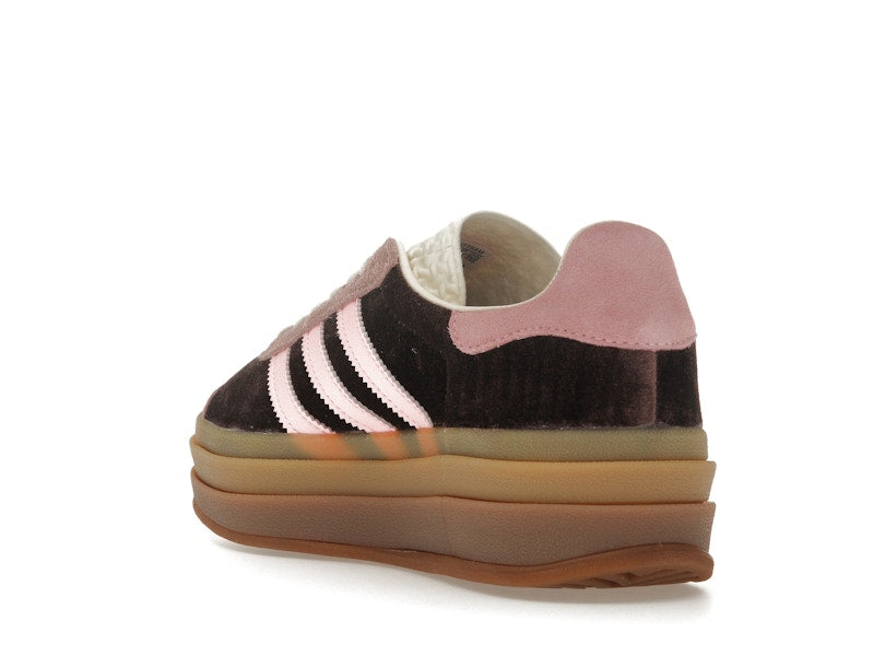 adidas Gazelle Bold Shadow Brown Warm Clay Glow Pink (Women's)