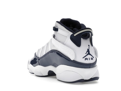 Jordan 6 Rings White Midnight Navy