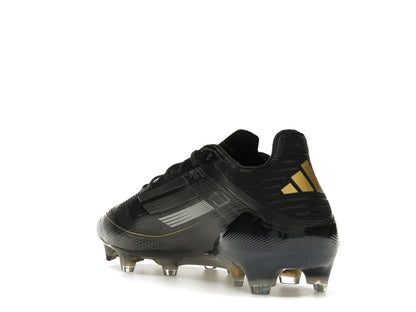 adidas F50 Elite FG Core Black Iron Metallic Gold Metallic