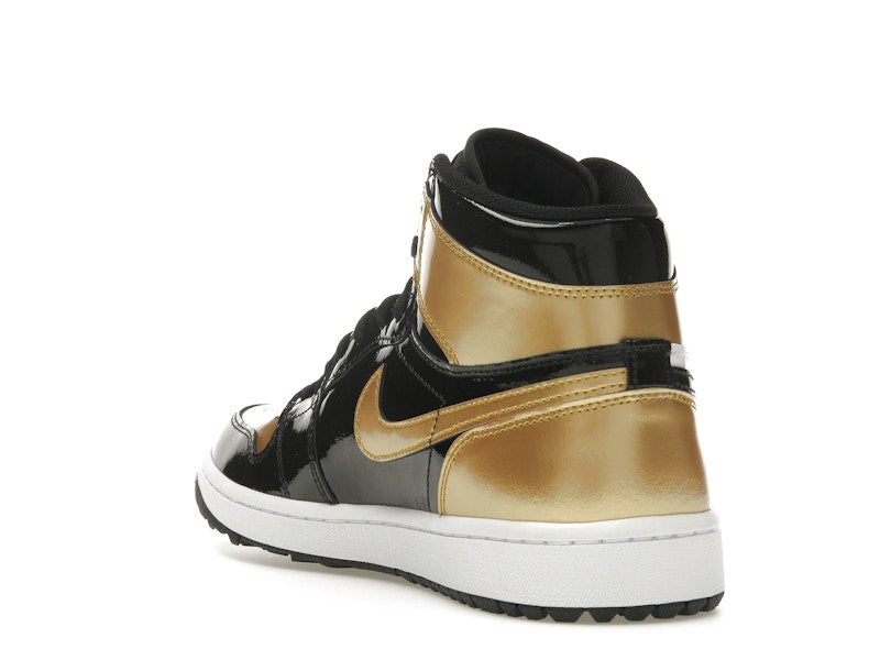 Jordan 1 Retro High Golf Patent Gold Toe