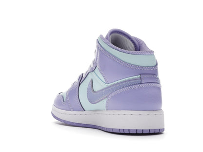 Jordan 1 Mid Purple Aqua (GS)