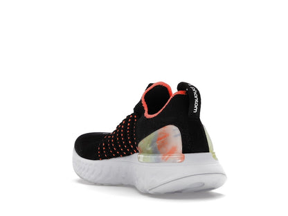 Nike React Phantom Run Flyknit Premium Black Bright Mango (Women's)