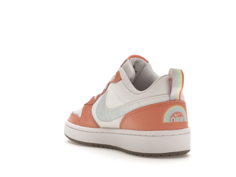 Nike Court Borough Low 2 SE White Light Madder Root (GS)