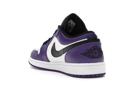 Jordan 1 Low Court Purple White