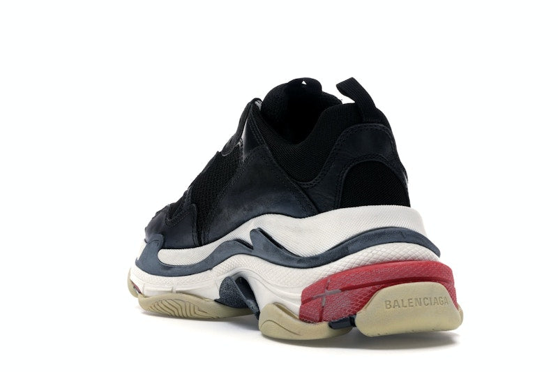 Balenciaga Triple S Black White Red (2018 Reissue)