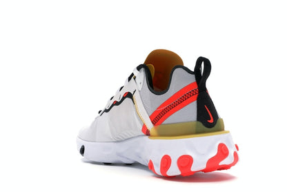 Nike React Element 55 White Black Crimson Gold